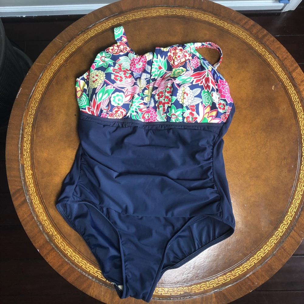 Never worn one piece bathing suit